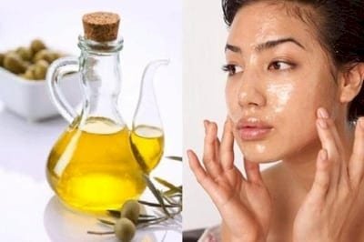 yüze zeytin yağı sürme